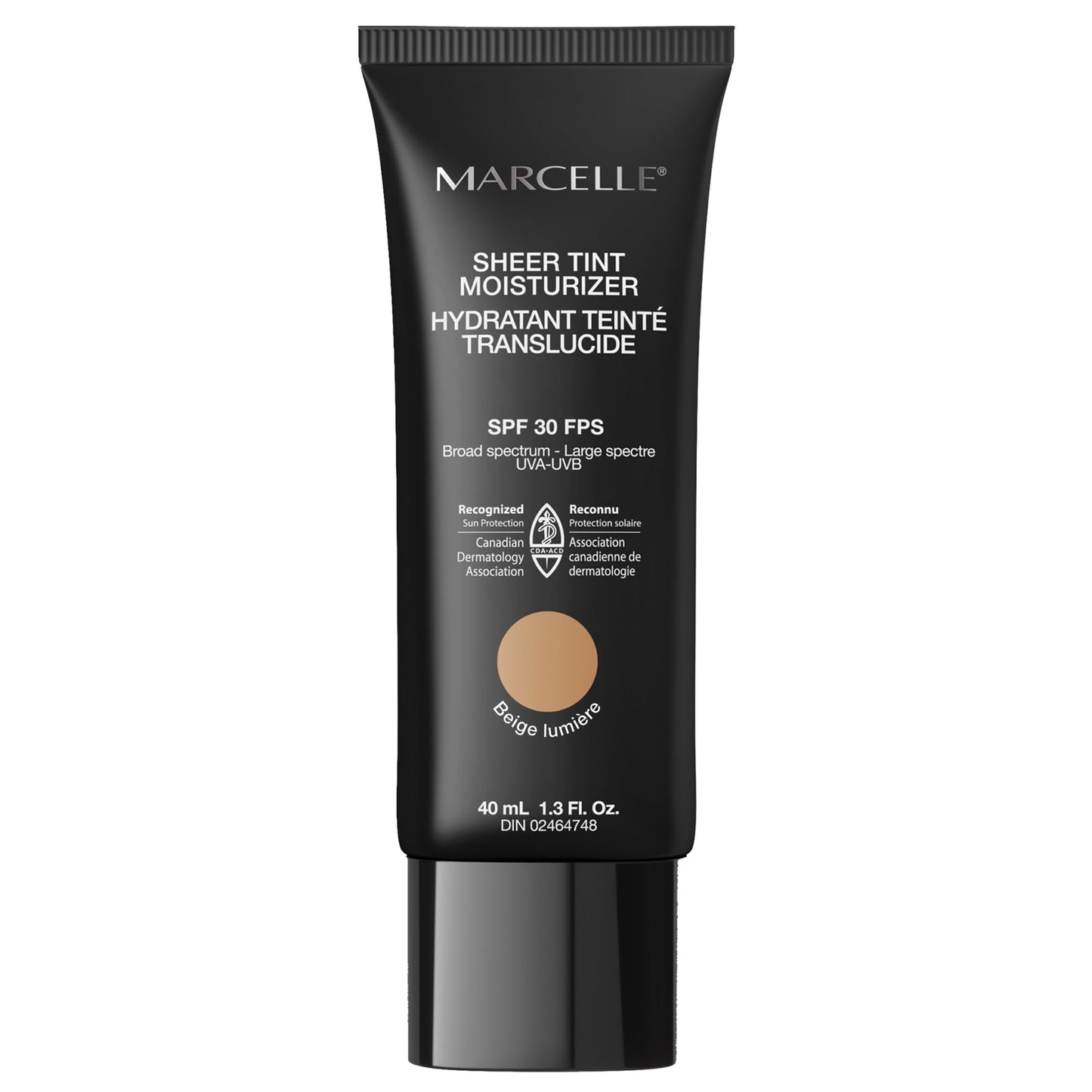 Marcelle Sheer Tint Moisturizer SPF 30, Beige Lumière, with Hyaluronic Acid and Aloe, Hypoallergenic, Non-Comedogenic, Fragrance-Free, Paraben-Free, Oil-Free, 40 mL 🍁 All In One Marketplace Canada