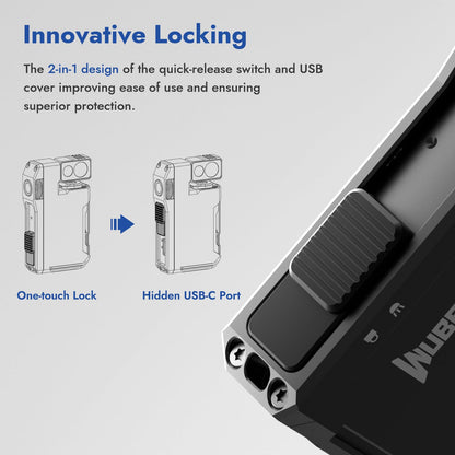 WUBEN G5 Flashlight Rechargeable, Mini EDC Flashlight Camping, Torch Light - Available at All In One Marketplace Canada