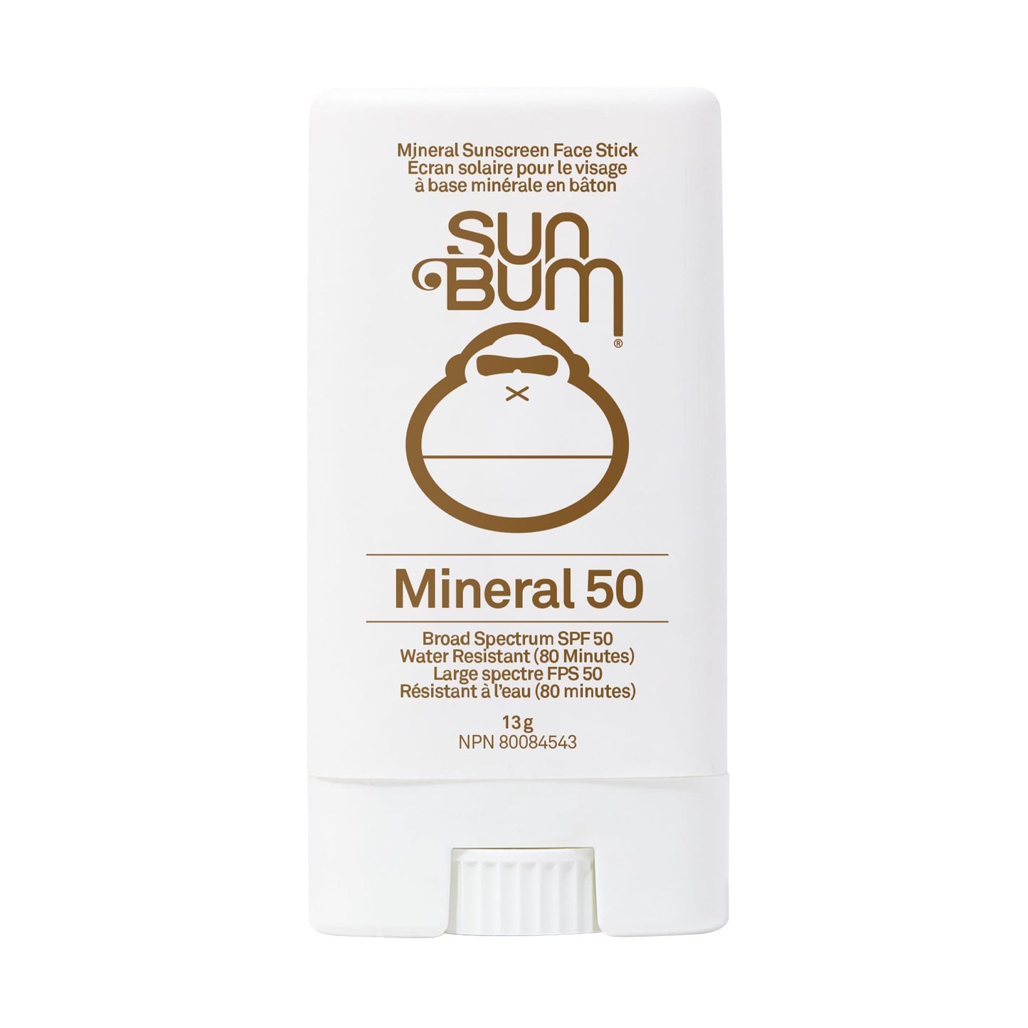 Sun Bum Mineral Spf 50 Sunscreen Face Stick | Vegan and Reef friendly (Octinoxate & Oxybenzone Free) Broad Spectrum Natural Sunscreen with Uva/uvb Protection | .45 Oz, 0.45 ounces NPN# 80084543 - Available at All In One Marketplace Canada