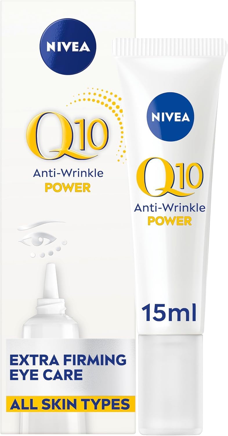 NIVEA Q10 POWER Anti-Wrinkle + Firming Eye Cream, 15mL | Anti-wrinkle eye cream with antioxidant Q10 🍁 All In One Marketplace Canada