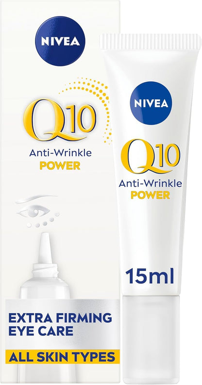 NIVEA Q10 POWER Anti-Wrinkle + Firming Eye Cream, 15mL | Anti-wrinkle eye cream with antioxidant Q10 🍁 All In One Marketplace Canada