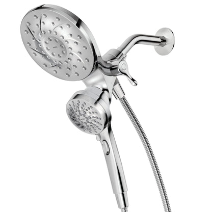 Moen 26009 Engage Magnetix 2.5 GPM Handheld/Rain Shower Head 2-in-1 Combo Featuring Magnetic Docking System, Pack of 1, Chrome Moen