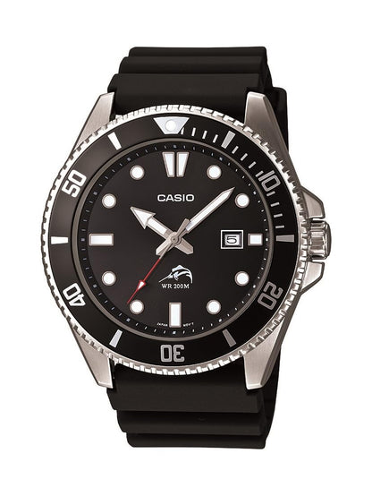 Casio Men’s MDV106-1AV 200M Duro Analog Watch, Black Casio