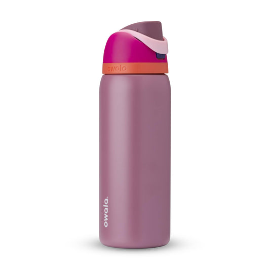 Owala FreeSip Insulated Stainless Steel Water Bottle with Straw, BPA-Free Sports Water Bottle, Great for Travel, 32 Oz, Crown Jewel - Available at All In One Marketplace Canada