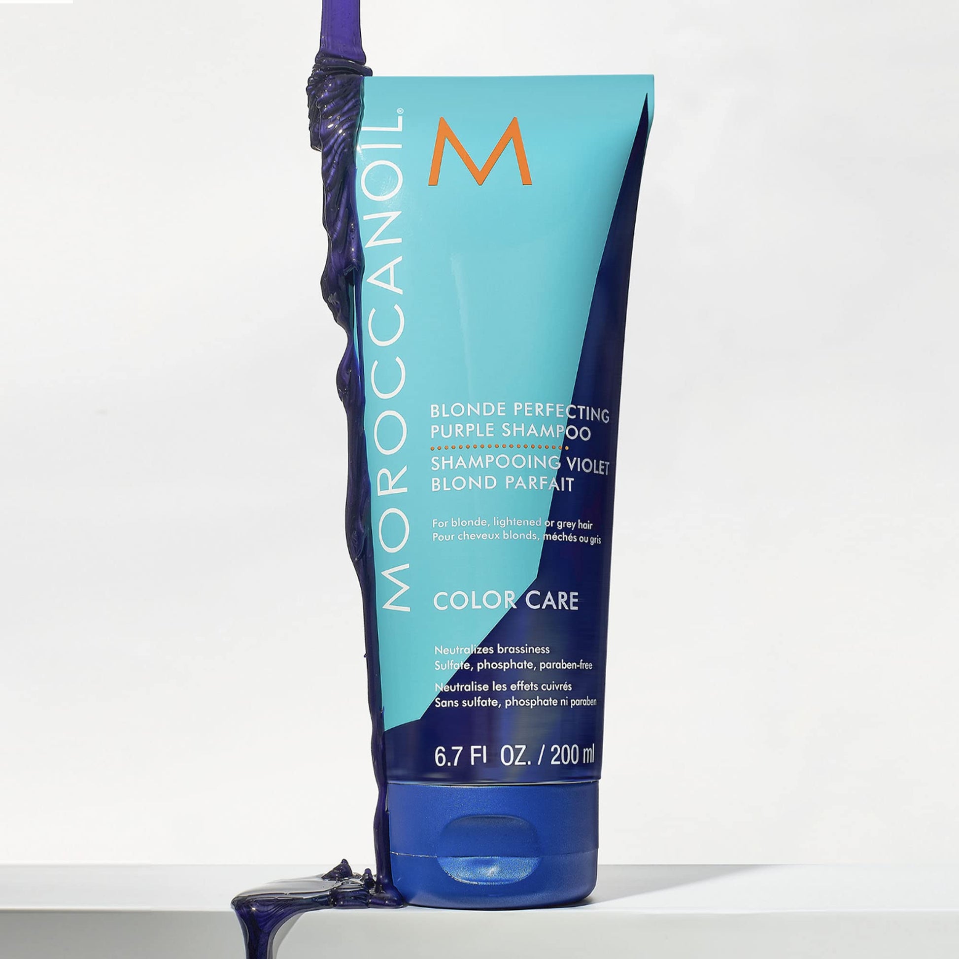 Moroccanoil Blonde Perfecting Purple Shampoo 6.7 fl. oz. Moroccanoil