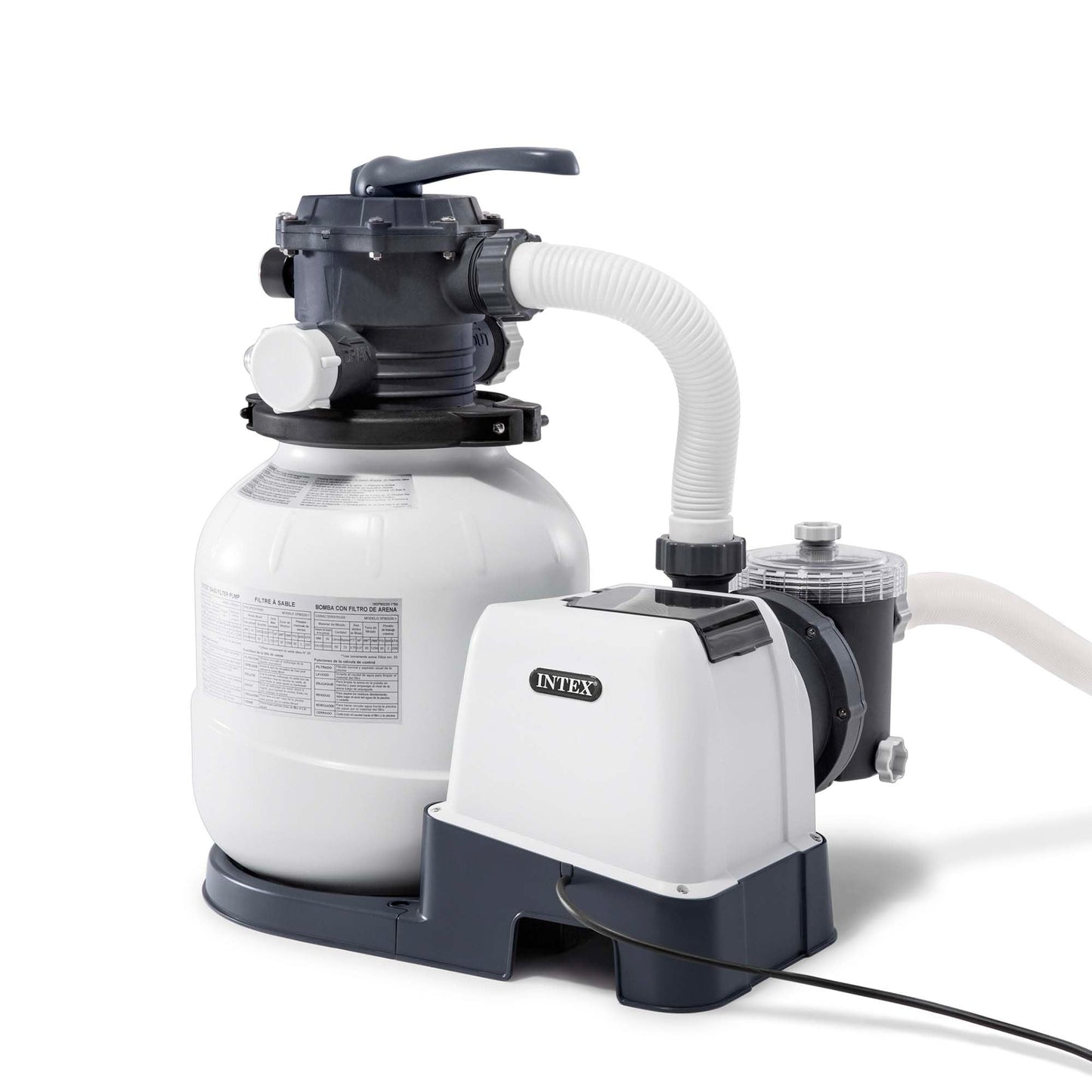 INTEX Krystal Clear 2,100 GPH Sand Filter Pump for Above Ground Pools