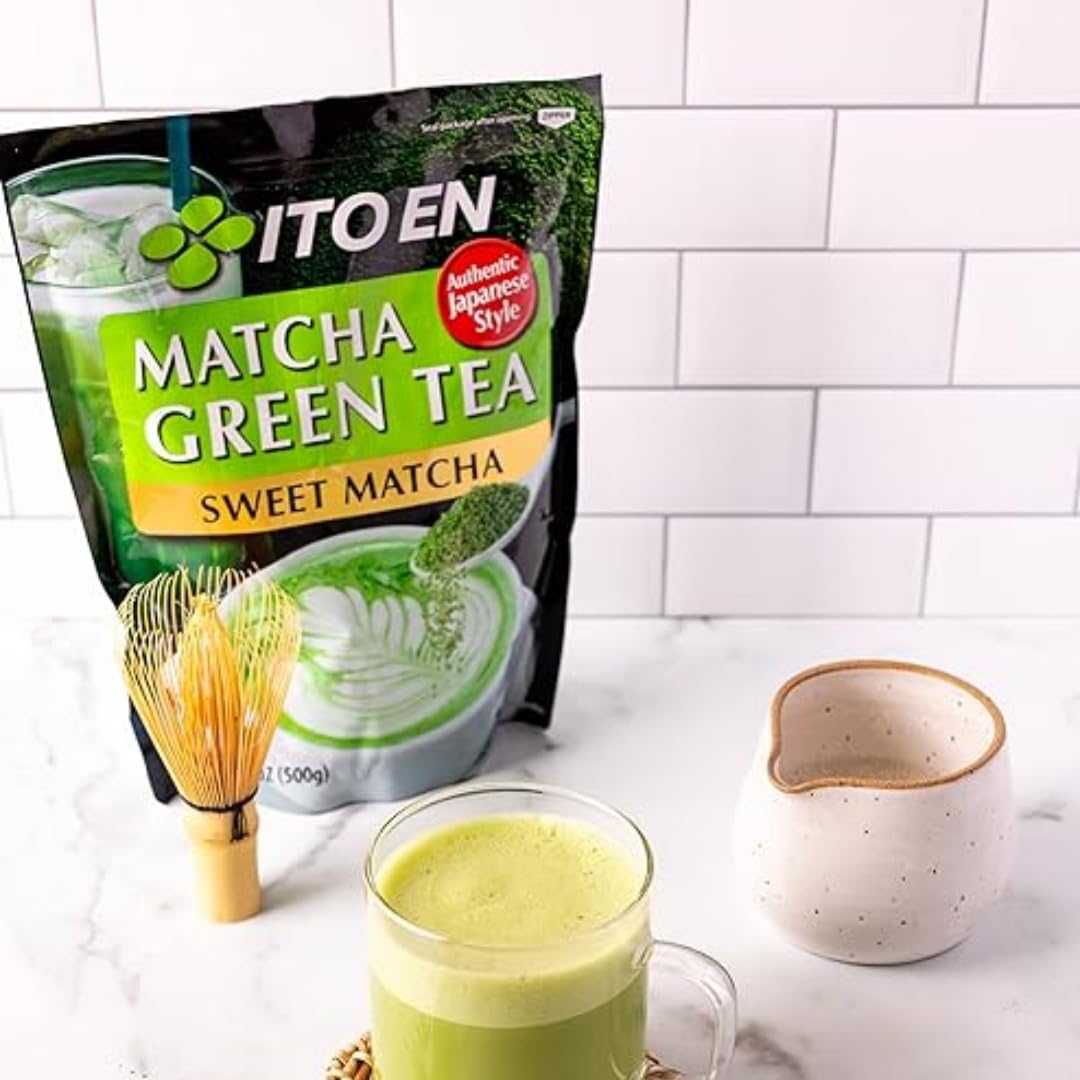 Ito En Matcha Sweet Green Tea Powder, 500g (Pack of 1)
