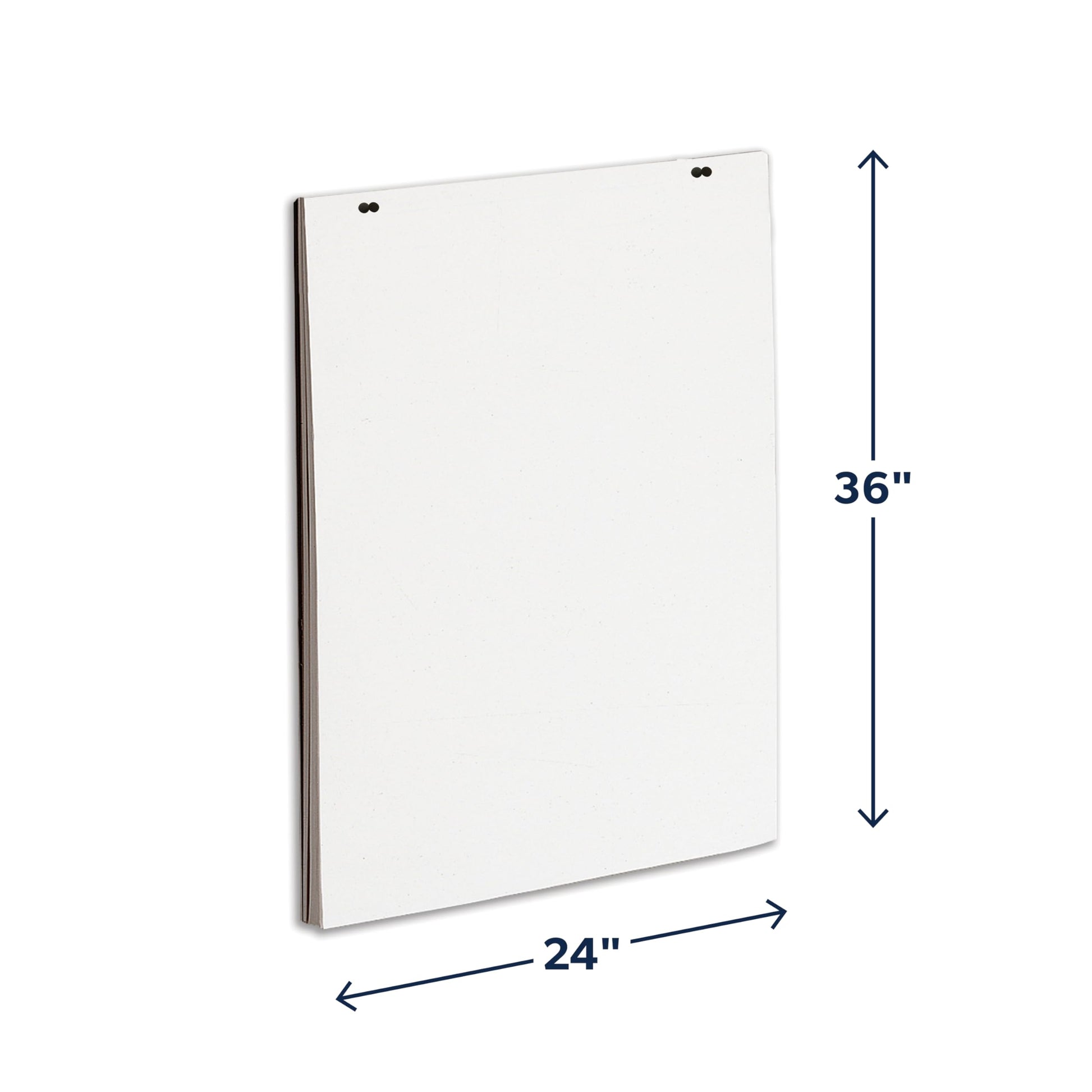 Quartet Newsprint Easel Pad, 24" x 36", 50 Sheets/Pad, 2-Pack (3413889604) Quartet