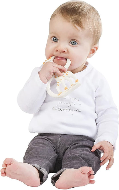 Sophie la girafe - Teething Ring - Sooth Painful Gums for Babies - Natural Rubber Sophie the Giraffe - For Babies from Birth Sophie la girafe