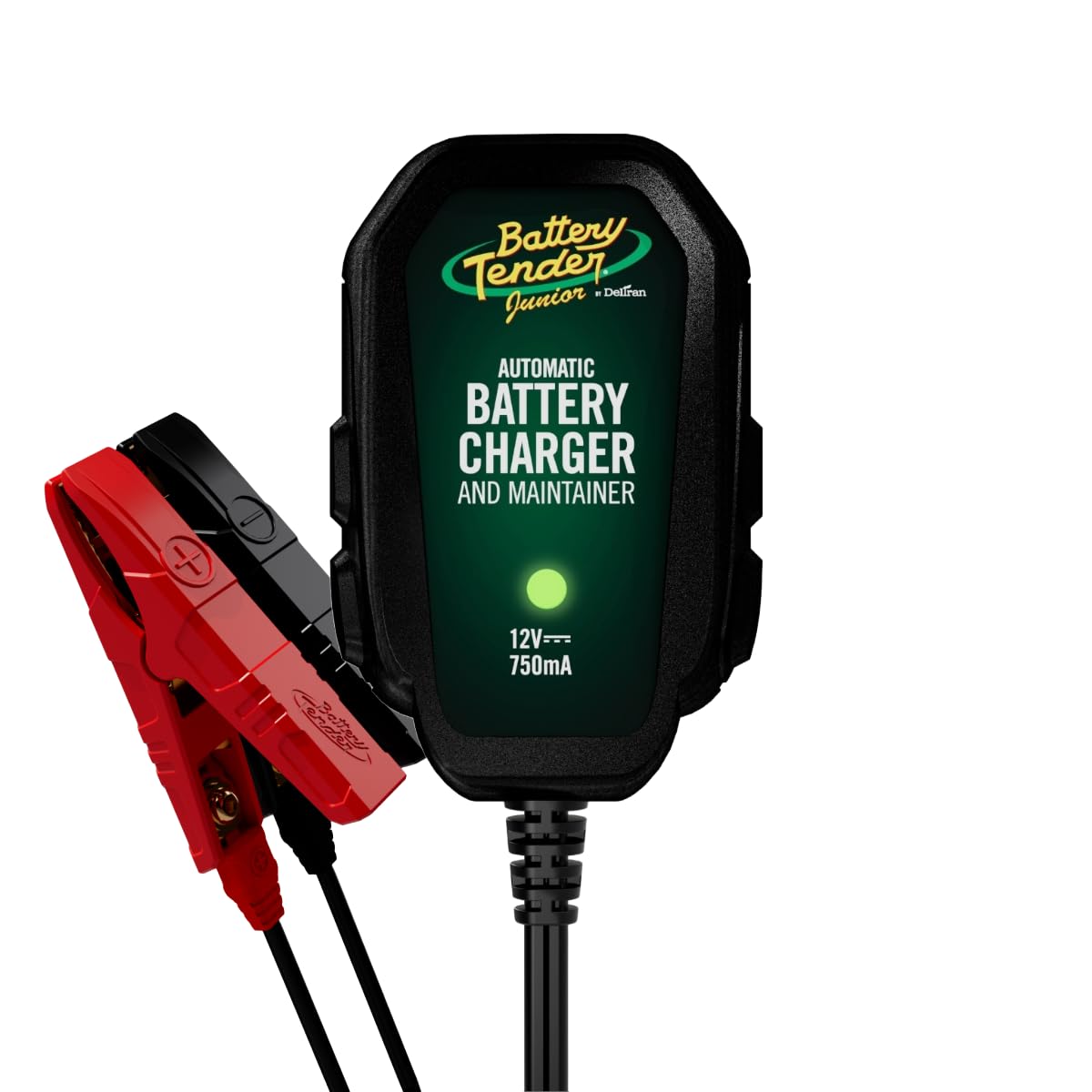 Battery Tender 021-0123 Battery Tender Junior 12V, 0.75A Battery Charger will charge and maintain your battery so that it is ready to go when you are! It's lightweight, fully automatic and easy to use Battery Tender