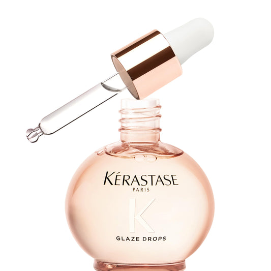 Kérastase Hair Gloss Oil, Gloss Absolu Anti-frizz Drops, Glossy & illuminating oil, Adds Shine, No Greasy Touch, For All Hair Types, Vegan Formula with Wild rose in Oil, 45 ml - Available at All In One Marketplace Canada