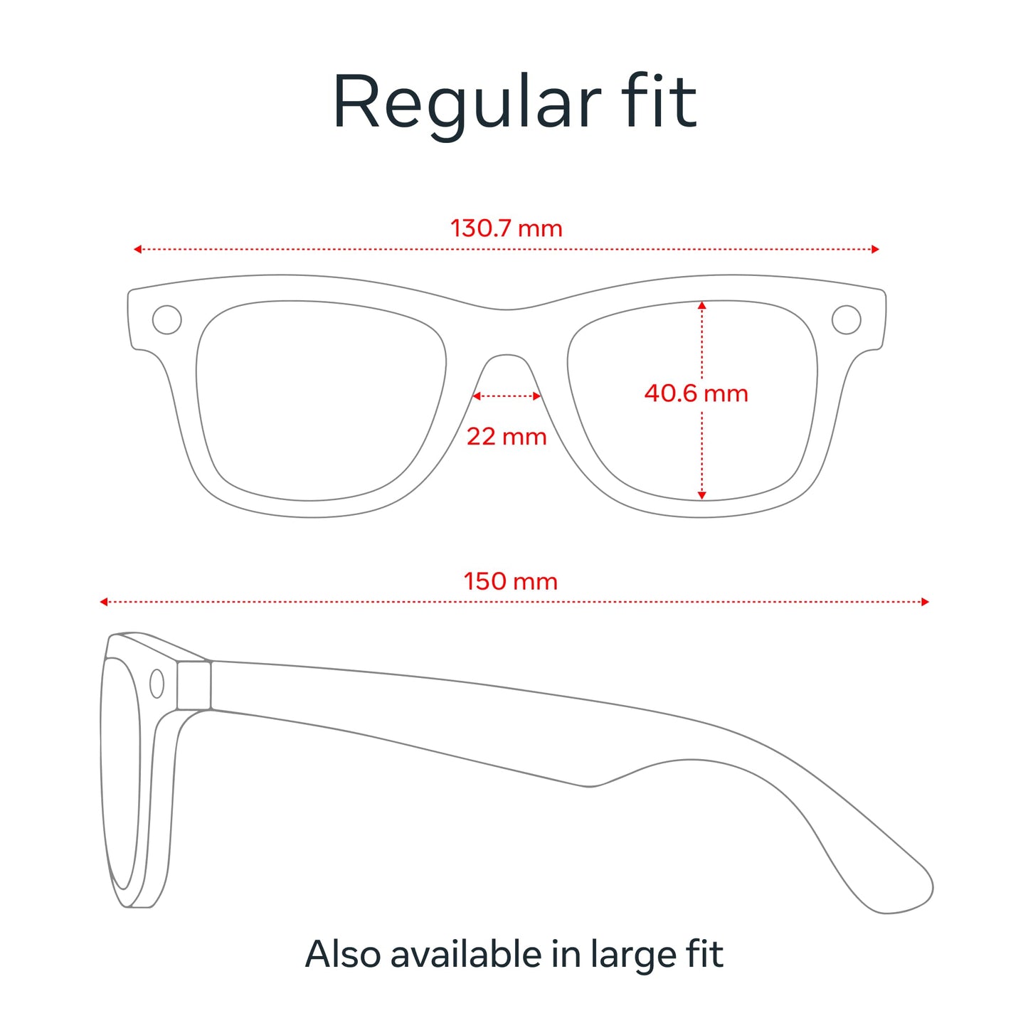 Ray-Ban Meta Glasses, Wayfarer - Shiny Black/G15 Green - Available at All In One Marketplace Canada