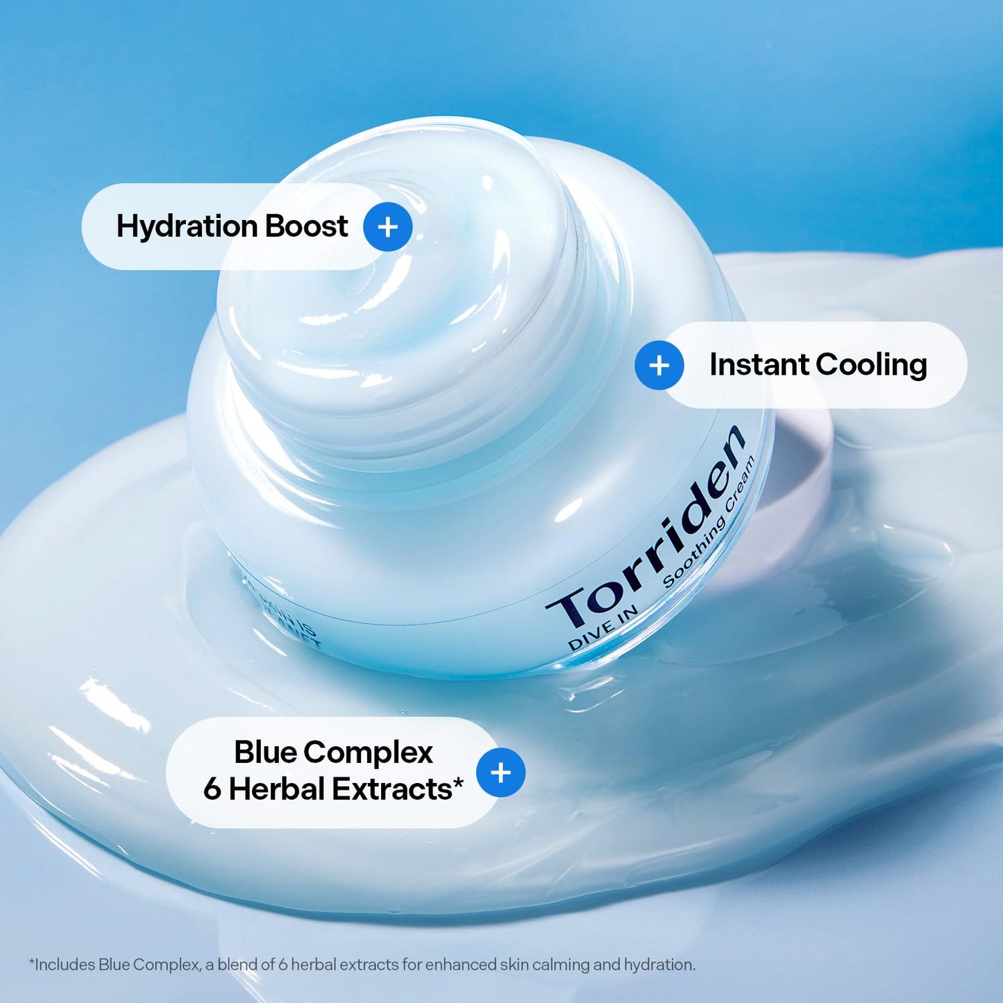 Torriden Dive-In Low Molecular Hyaluronic Acid Soothing Cream 100ml - Available at All In One Marketplace Canada