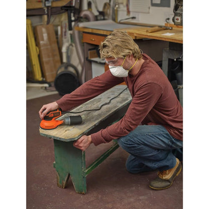 BLACK+DECKER 2.4 Amp 5 in. Electric Random Orbit Sander (BDERO600) BLACK+DECKER