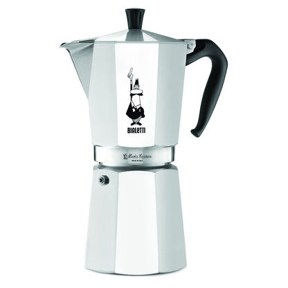 BIALETTI - Moka Express: Iconic Stovetop Espresso Maker, Makes Real Italian Coffee, Moka Pot 12 Cups (22 Oz - 670 Ml), Aluminium, Silver 🍁 All In One Marketplace Canada