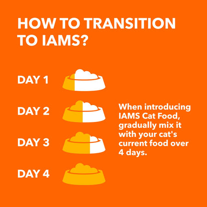 IAMS Proactive Health Adult Dry Cat Food, Chicken & Salmon, 7.26kg