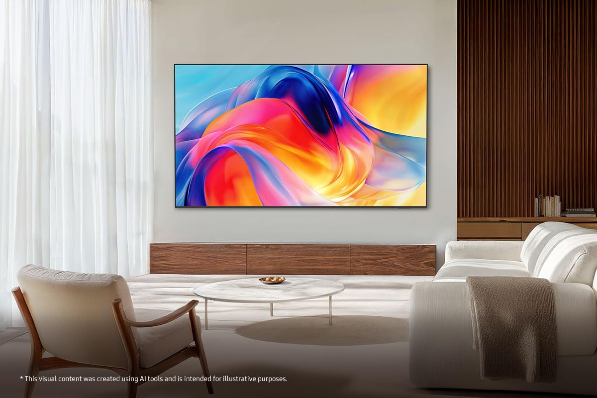 Téléviseur Mini LED Samsung 65 pouces, M70H, Mini LED HDR avec spectre de couleurs pures, conversion ascendante 4K, téléviseur intelligent, concentrateur de jeu, Dolby 2.0, téléviseur (UN65M70HAFXZC, 2026)