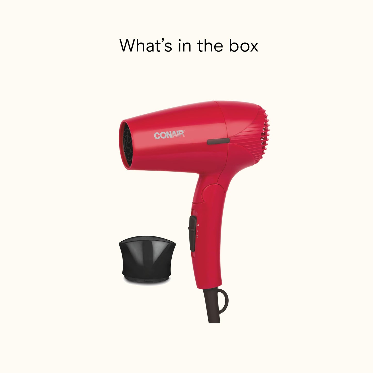Conair 908NC 1600 Watt Compact Travel Hair Dryer with Folding Handle, Blow Dryer, Dual Voltage : Amazon.ca: Beauty & Personal Care Conair