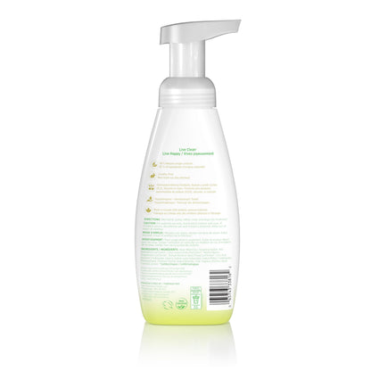 Live Clean Foaming Hand Wash, Lemon Mint, 400 mL, 4 Count