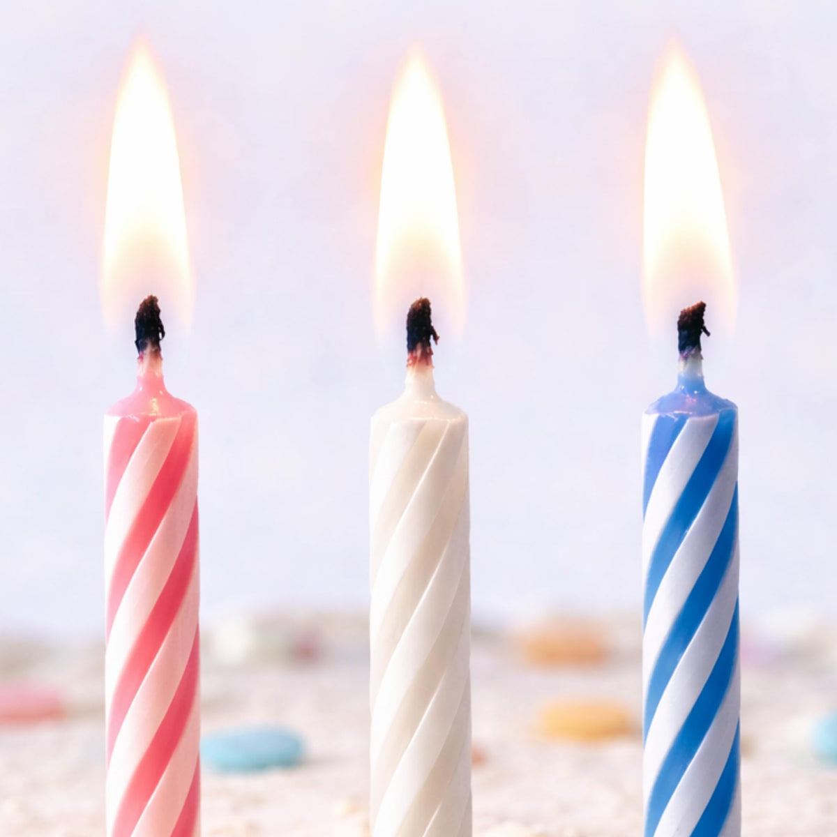 288-Count Birthday Cake Candle Set – Skinny Pink, Red, Blue, Yellow, White Birthday Candles for Cake, Bulk Party Candles 🍁 All In One Marketplace Canada