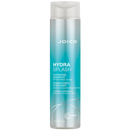 Joico HydraSplash Hydrating Shampoo or Conditioner for Fine to Medium Hair, Moisturizing Dry Damaged Hair with Keratin and Coconut Oil - Available at All In One Marketplace Canada