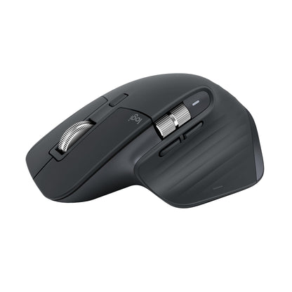 Logitech MX Master 3S Bluetooth Edition Wireless Mouse, No USB Receiver - Ultra-Fast Scrolling, Ergo, 8K DPI, Track on Glass, Quiet Clicks, Works with Apple Mac, Windows PC, Linux, Chrome - Graphite - Available at All In One Marketplace Canada