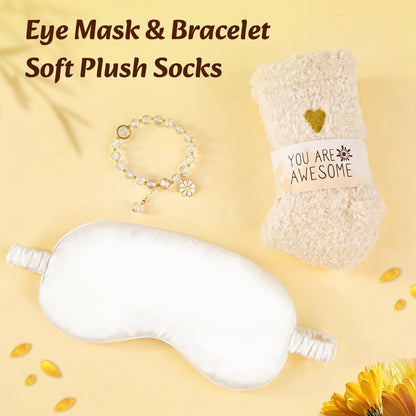 ElatedMore Sunflower Gift Basket for Women,14-Piece Self Care Gift Set 🍁 All In One Marketplace Canada