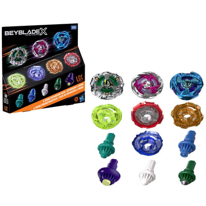 Beyblade X X-treme Expansion Pack | Includes 3 Blades, 4 Ratchets, 5 Bits | Battling Tops Game Toys, Ages 8+ BEYBLADE