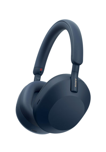 Sony WH-1000XM5 Wireless Industry Leading Noise Cancelling Headphones with Auto Noise Cancelling Optimizer, Crystal Clear Hands-Free Calling, and Alexa Voice Control, Midnight Blue Sony