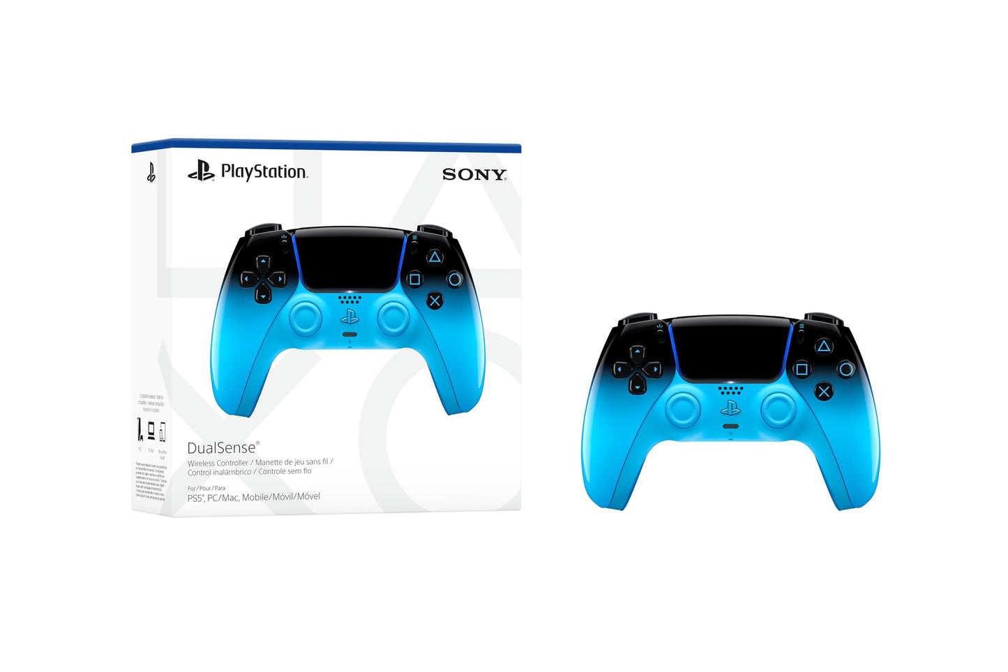 Manette sans fil DualSense – Bleu cosmique – PlayStation 5