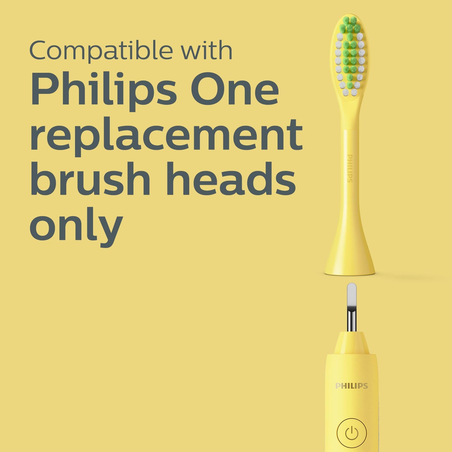 PHILIPS One By Sonicare Battery Toothbrush, Mango, Hy1100/02, 1 Count 🍁 All In One Marketplace Canada