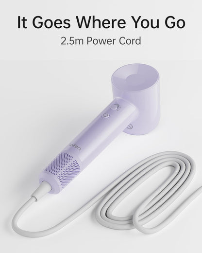 Laifen SE Lite Professional Hair Dryer, High-Speed Blow Dryer 100,000 RPM Brushless, Ionic Hair Dryer with Diffuser for Curly Hair , Fast Drying Low Noise, Diffuser Hair Dryer for Women and Men Lightweight Thermo-Control with 2 Nozzles, HD110 - Available at All In One Marketplace Canada