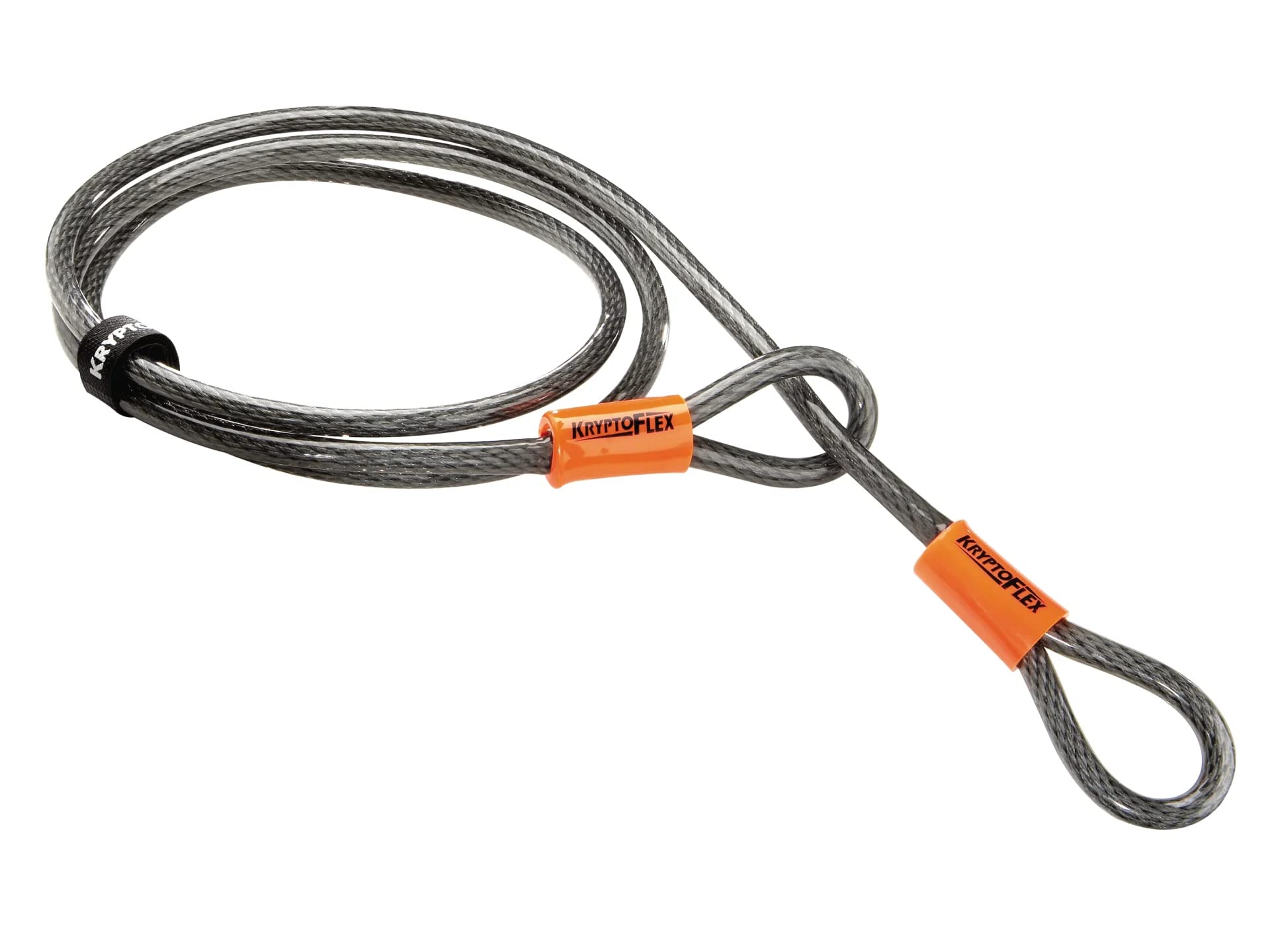 Kryptonite 720018210610 KryptoFlex 3/8-Inch x 7-Feet 1007 Double Loop Security Cable Kryptonite