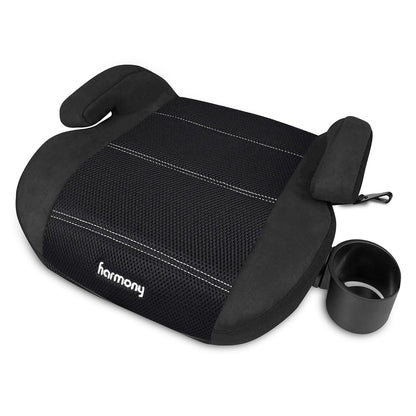 Harmony Youth Booster Elite with UAS (2-Pack) – Backless Belt-Positioning Booster Car Seat with Energy-Absorbing EPE Foam, For Children 18–50 kg (40–110 lbs) - Black