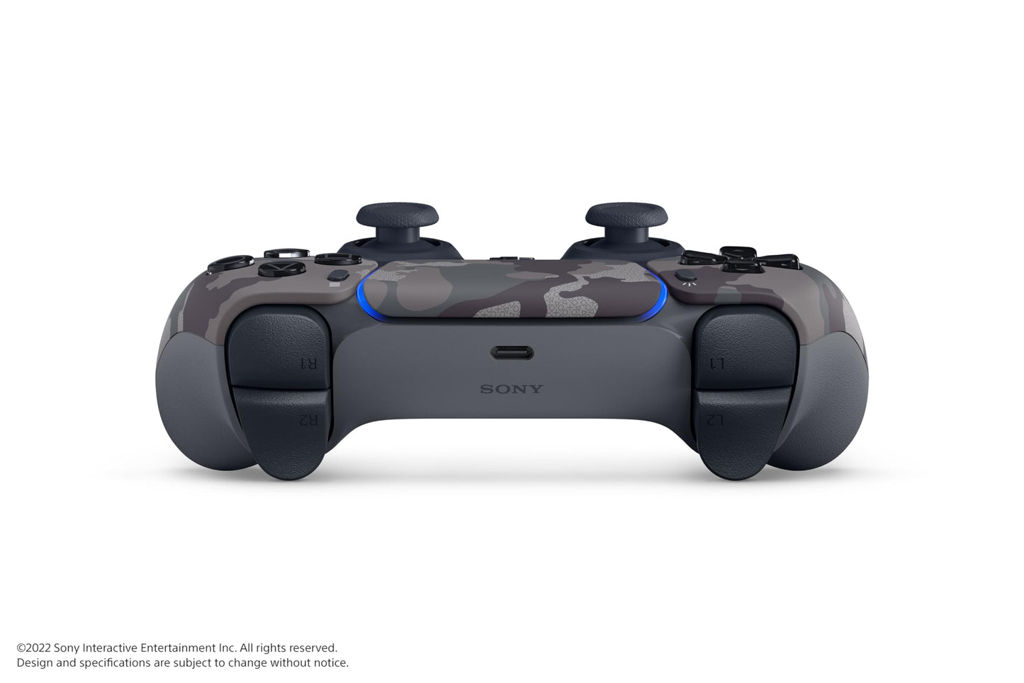 PlayStation 5 - DualSense Wireless Controller – Gray Camouflage - For PlayStation 5, Pc, Mac & Mobile