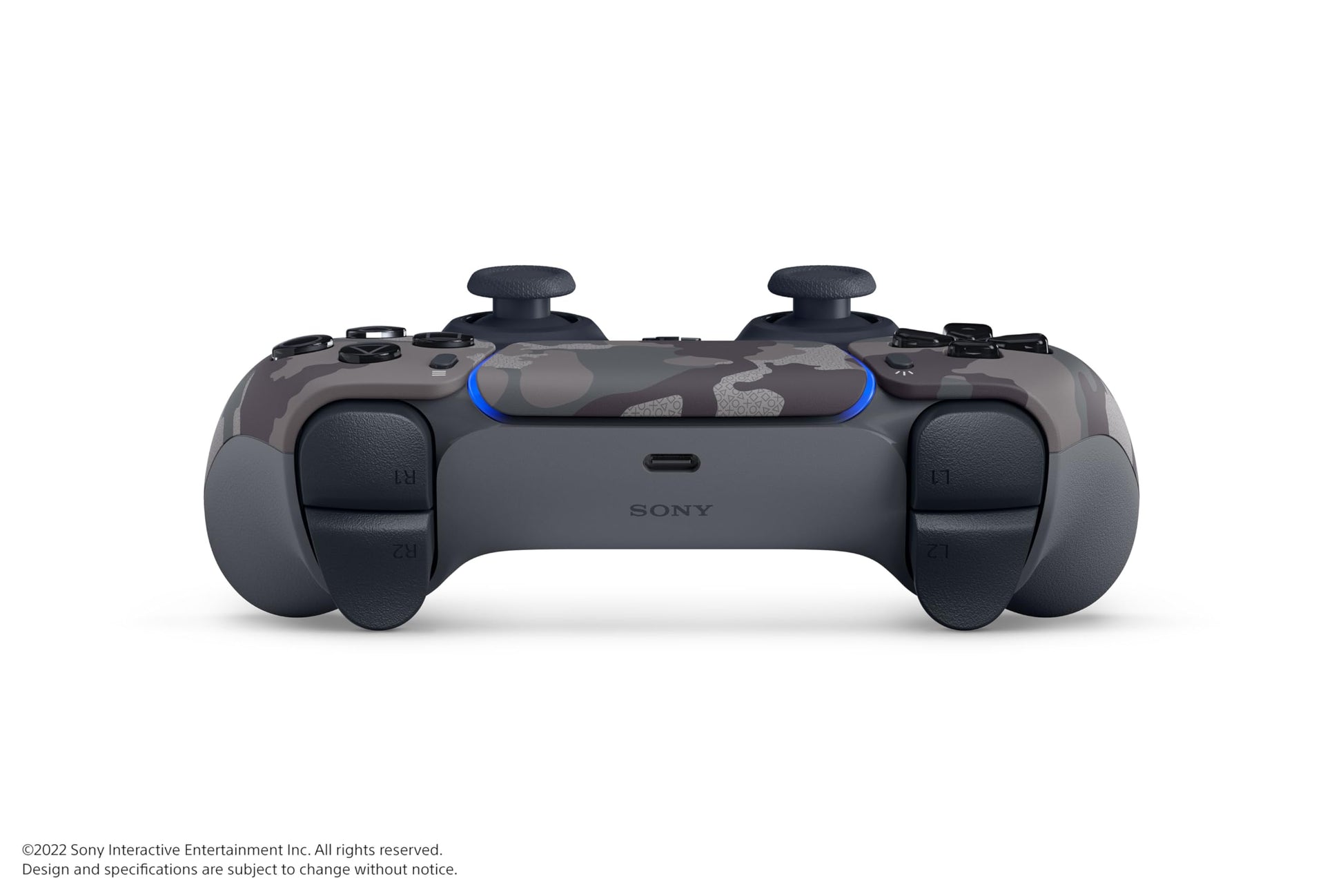 PlayStation 5 - DualSense Wireless Controller – Gray Camouflage - For PlayStation 5, Pc, Mac & Mobile