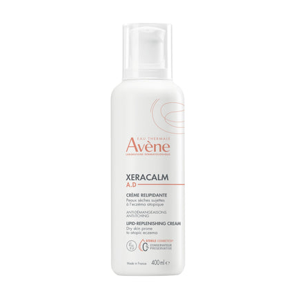 Eau Thermale Avene XeraCalm a.d lipid-replenishing cream, eczema moisturizer, 400 ml EAU THERMALE AVENE
