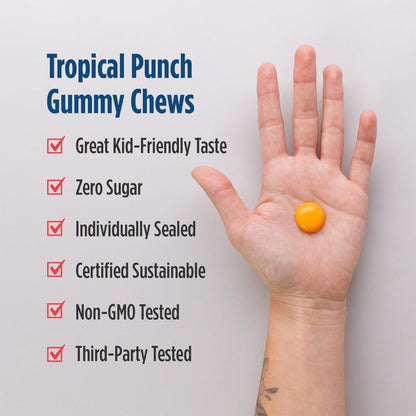 Nordic Naturals Children's DHA Gummies - Chewable Tropical Fruit Gummies Provide Daily Dose of Omega-3s DHA and EPA for Kids, 30 Count - Available at All In One Marketplace Canada