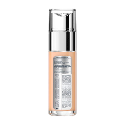 L'Oreal Paris True Match Super-Blendable Foundation, Medium Coverage Liquid Foundation Makeup, Skincare Infused with Hyaluronic Acid, 3N, 30 mL