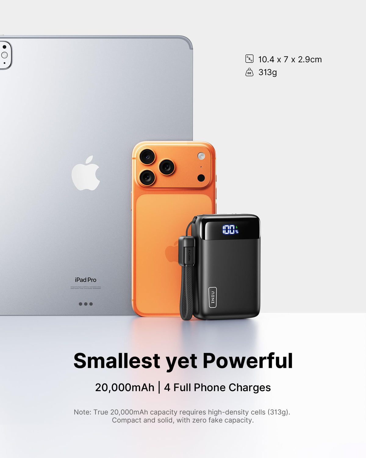 INIU Power Bank, Smallest 20000mAh 22.5W Fast Charging Portable Charger
