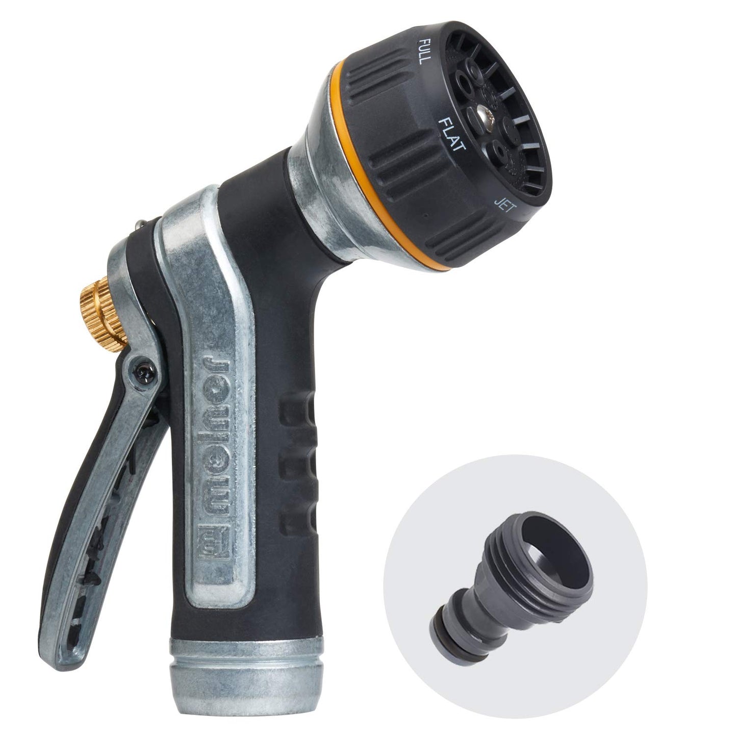 Melnor 65020-AMZ Heavyweight Metal Nozzle with QuickConnect Product Adapter Set, Amazon Bundle 🍁 All In One Marketplace Canada Melnor