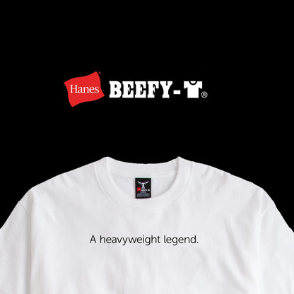 Hanes Size Men's Beefy Short Sleeve Tee Value Pack (2-Pack), Charcoal Heather, X-Large Tall