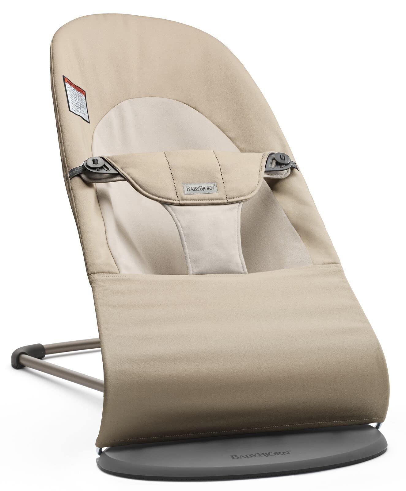 BabyBjorn Bouncer Balance Soft, Woven, Khaki/Beige BabyBjörn