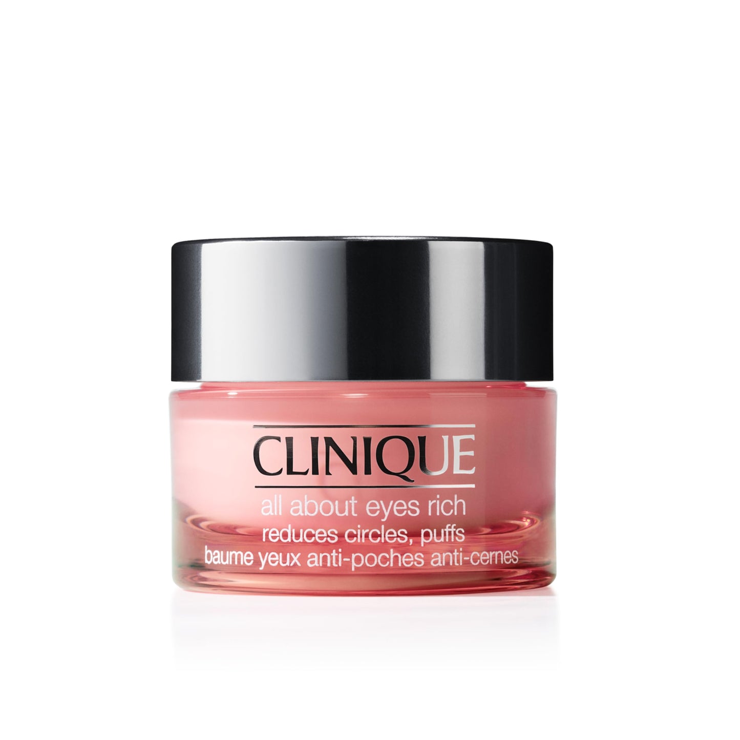 Clinique All About Eyes Rich Eye Cream For Dark Circles With Hyaluronic Acid | Hydrating, Brightening + Depuffing , Mini Travel Size, 15ml Clinique