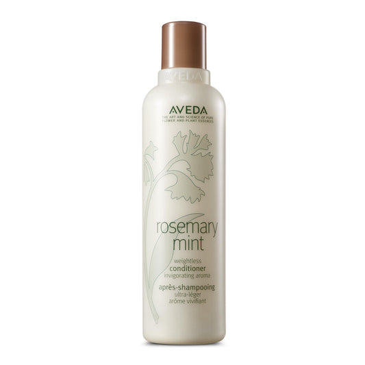 Aveda Rosemary Mint Weightless Conditioner | Lightweight Daily Conditioner | Adds Body & Shine| for Normal to Oily Hair, Fine to Medium Hair Types | Colour Safe | 97% Naturally Derived*, 250ml - Available at All In One Marketplace Canada