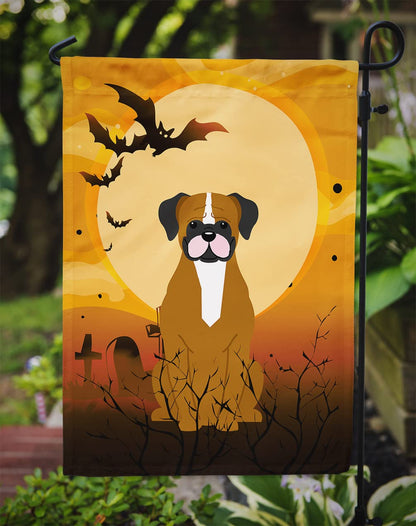Drapeau de jardin Caroline's Treasures BB4382GF Halloween Flashy Fawn Boxer, petit, multicolore