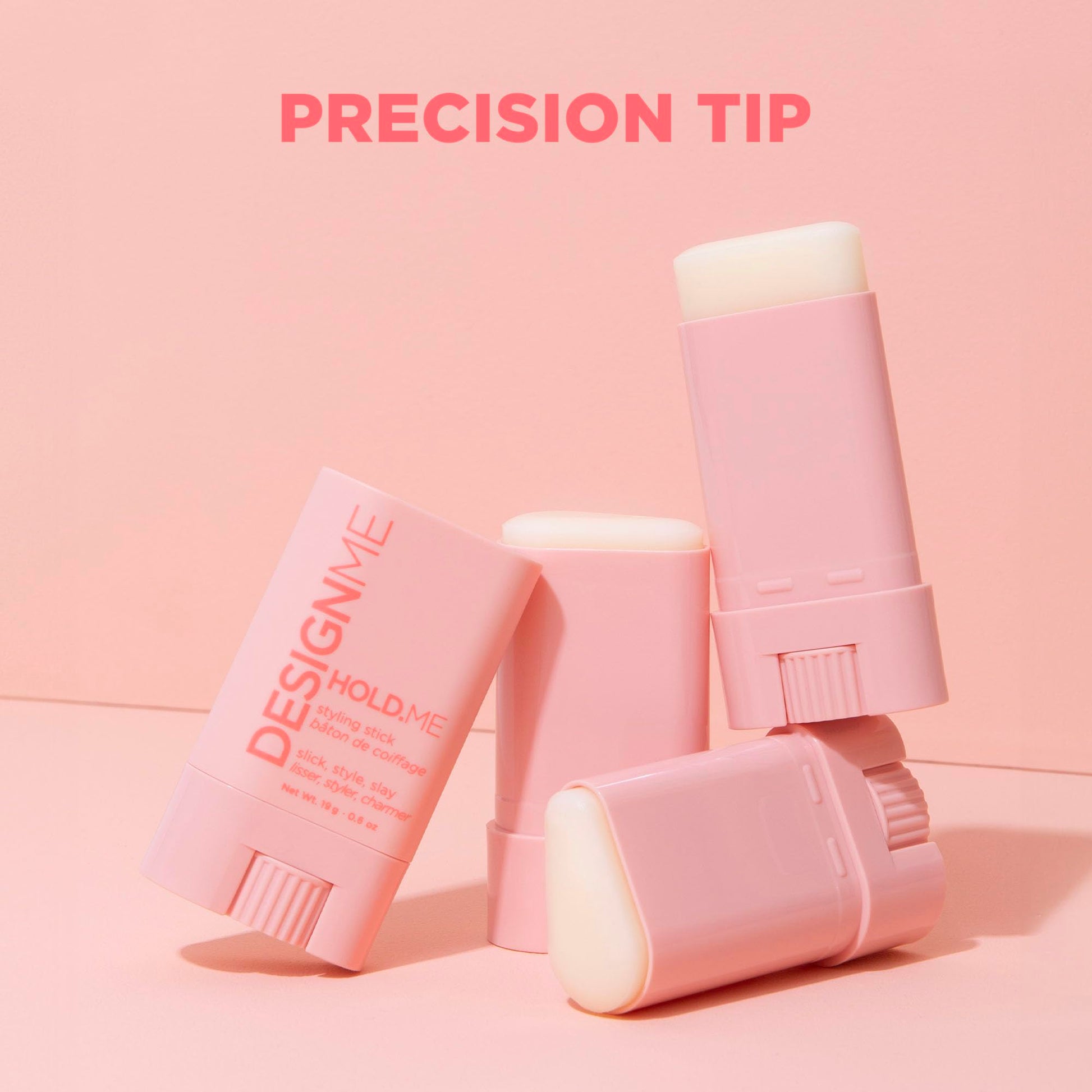 Design.Me HOLD.ME Styling Stick | Vegan Hair Wax Stick for Women | Controls Frizz, Tame Flyaways & Smooths Hair | With Long-Lasting Hold - Available at All In One Marketplace Canada