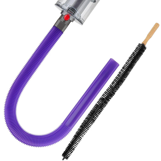 Fullclean Dryer Vent Cleaner Kit for Dyson Gen 5 V15 V12 V11 V10 V8 V7 Detect Absolute Cyclone Outsize Slim Vacuum Cleaner Nozzle Crevice Flexible Dryer Lint Removal Tool Attachments - Available at All In One Marketplace Canada