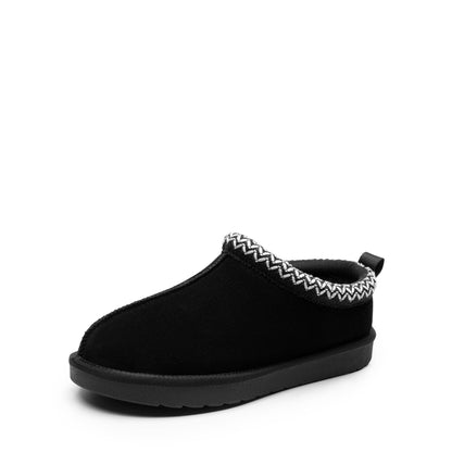 DREAM PAIRS Women's Slippers Genuine Suede,Black,8.5 🍁 All In One Marketplace Canada