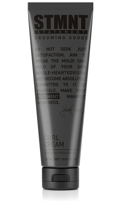 STMNT Grooming Goods Curl Cream, Enhances and Defines Curly Hair, Curly Hair Product for Men or Women, 150mL - Available at All In One Marketplace Canada